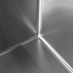 Stainless Steel Kitchen Sink, 33″x22″ Single Bowl