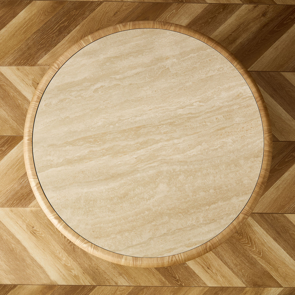 35.43 Inch Round Coffee Table