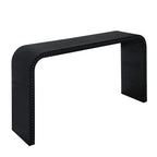 Black Wood Console Table