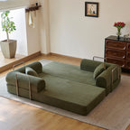 78.8" Compression Sofa - Convertible Floor Sofa Bed
