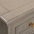 Dauphin Handpainted Entryway Storage Cabinet