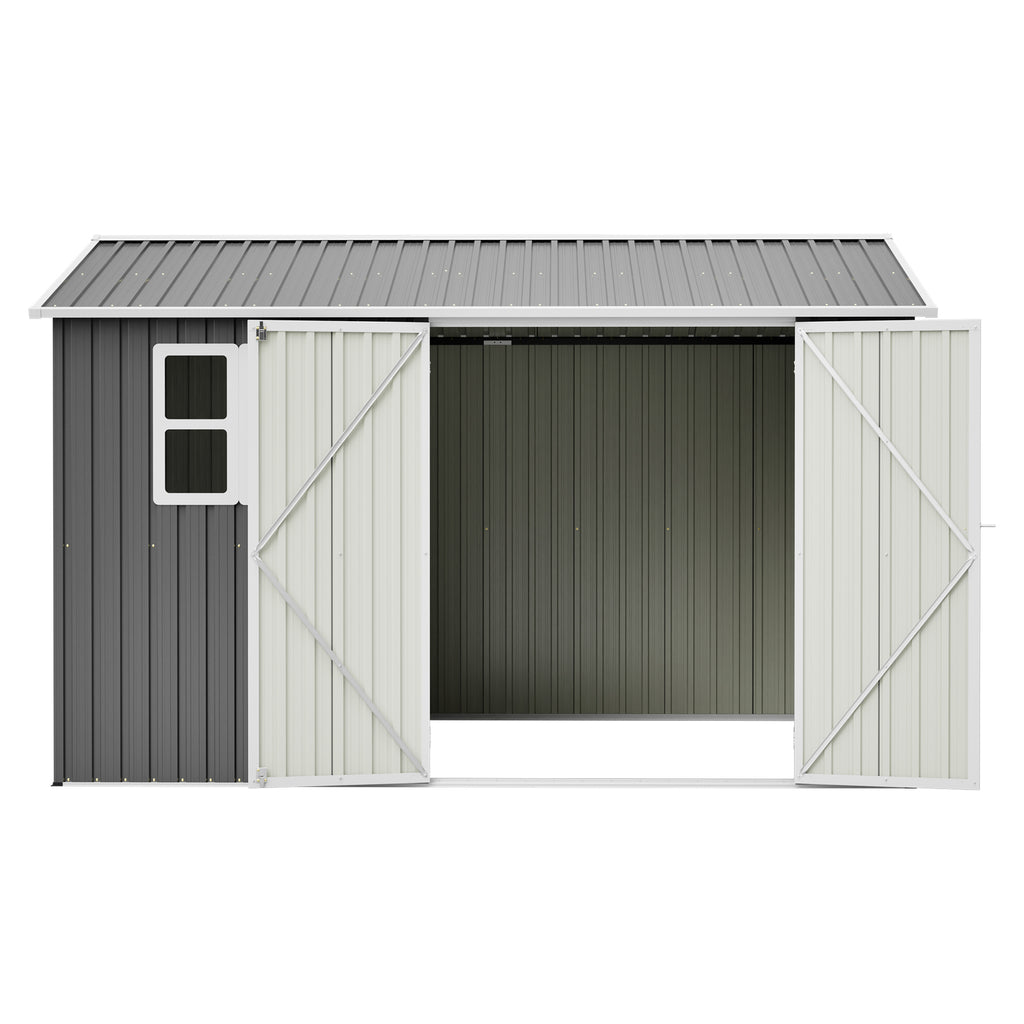 10'x8' Oversized Steel Storage Shed