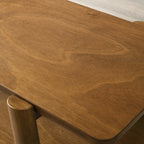 Metz Mid-Century Modern Wood Shelf 3-Piece Coffee Table Set