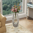 24.01" U-Shaped Floor Vase