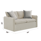 Upendo Pattern Fabric Sofa Set