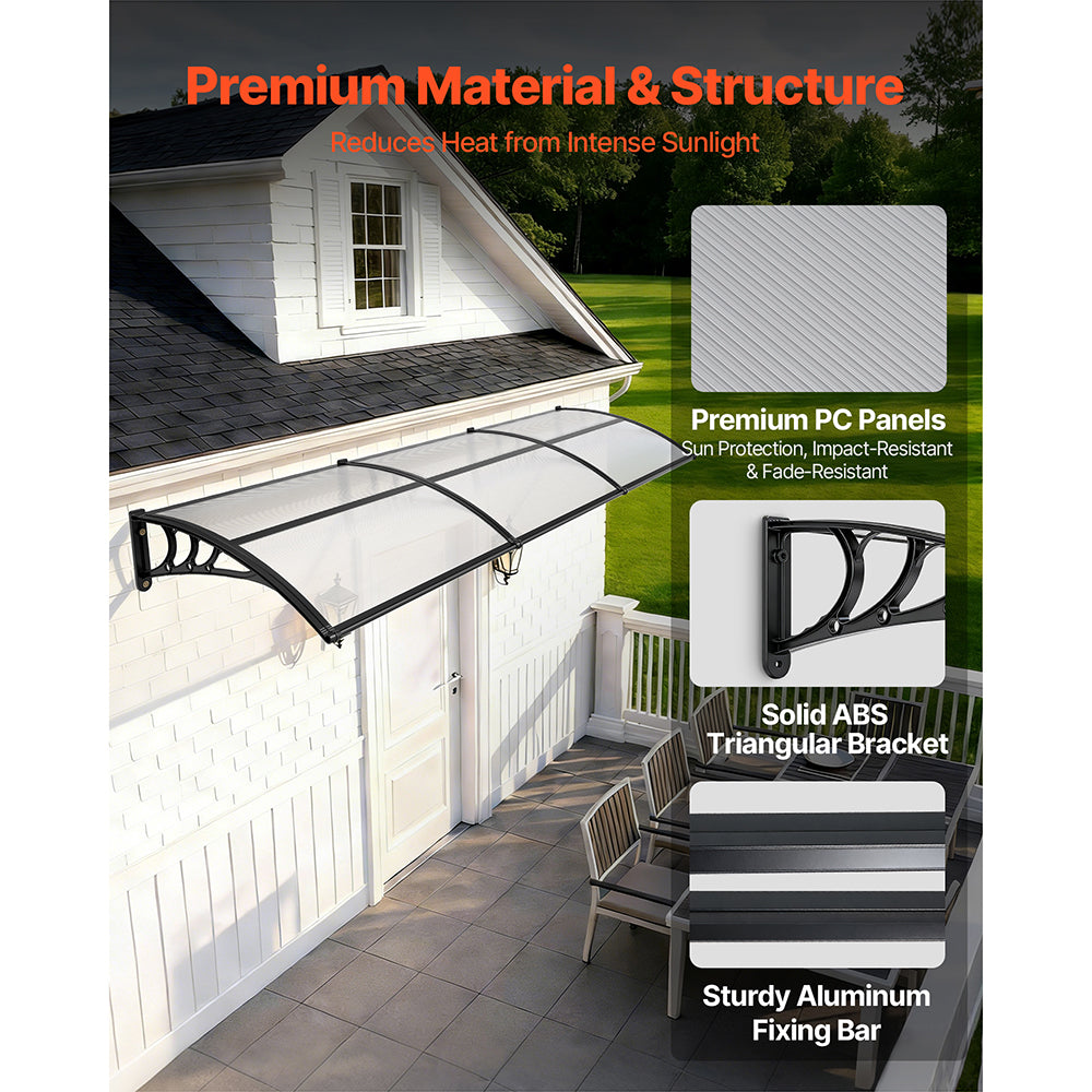 Polycarbonate Door Awnings