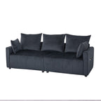 Velvet Modern 2-Seater Sofa