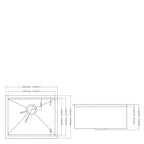 Single Bowl Undermount Workstation Kitchen Sink