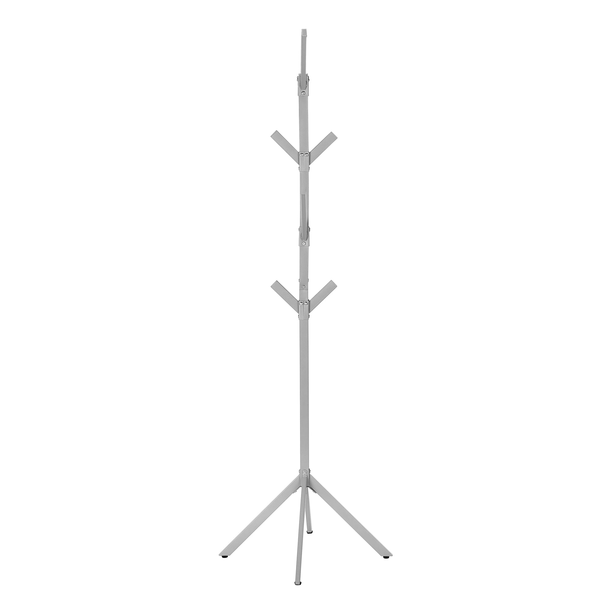 Coat Rack, Hall Tree, Free Standing, 8 Hooks, Entryway, 70"h, Bedroom