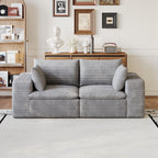 71" Cloud Sofa in Corduroy Fabric