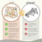 9-in-1 Foldable Kids Climbing Frame & Slide