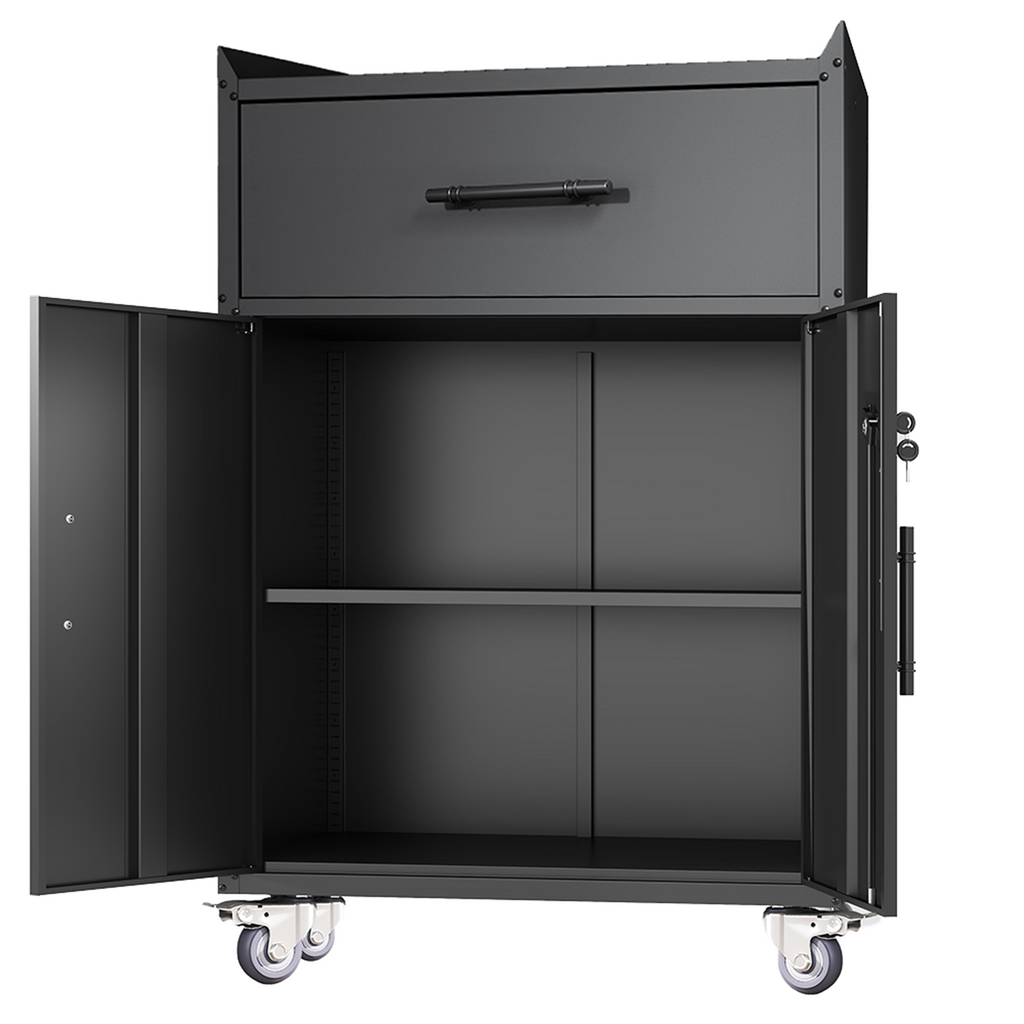 2 Door + 1 Drawer Tool Cabinets for Garage