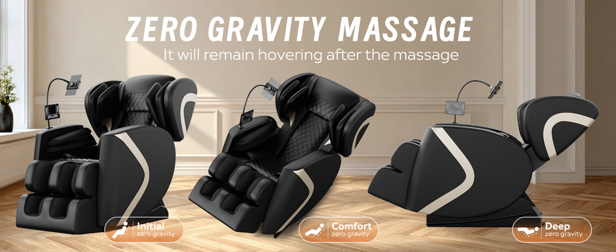 Massage Chair Recliner with Zero Gravity & Full Body Air Pressure