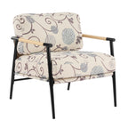 27.56" Modern Accent Chair with Plush Cushions