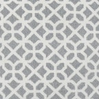 Gray Round Ottoman