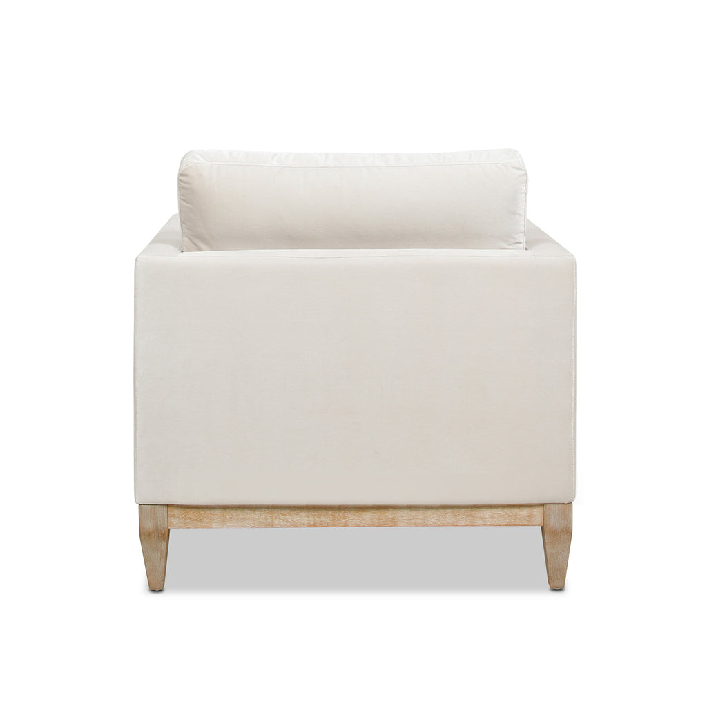 Knox 36" Modern Farmhouse Arm Chair, French
