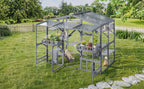 Large Outdoor Catio for 6-10 Cats