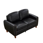 Classic 59" Faux Leather Loveseat