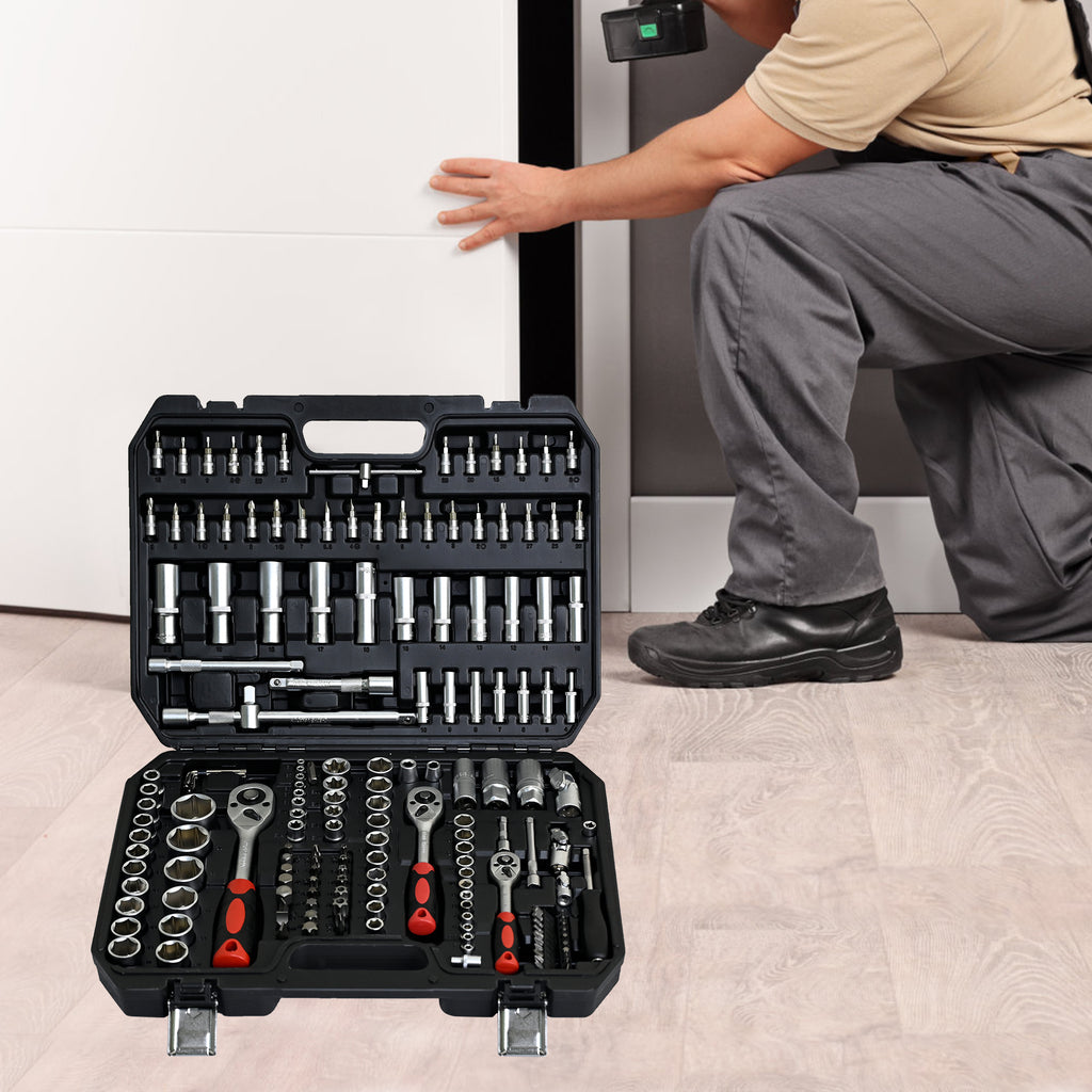 171-Piece Socket and Ratchet Wrench Tool Set