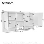 55 Inch Wall-Mount 3-in-1 Mirror Cabinet