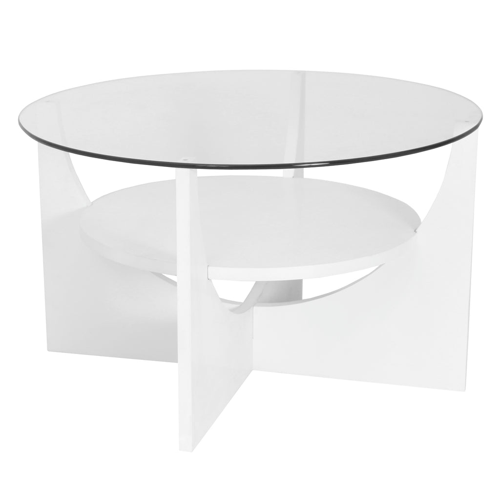 U Shaped Contemporary Coffee Table