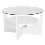U Shaped Contemporary Coffee Table