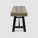 Outdoor Acacia Wood 3 Piece Picnic Dining Set