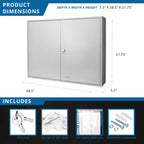 480 Keys Key Cabinet With Key Lock