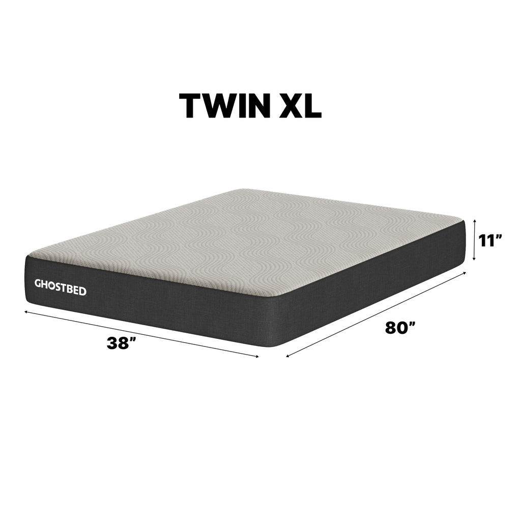 GhostBed Essential 11" Twin XL Foam Mattress