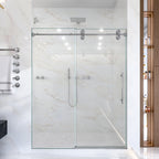 56"-60"W*72" H Frameless Single Sliding Shower Door