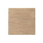 Hawthorne 18" Square Reclaimed Elm Trestle Side Table