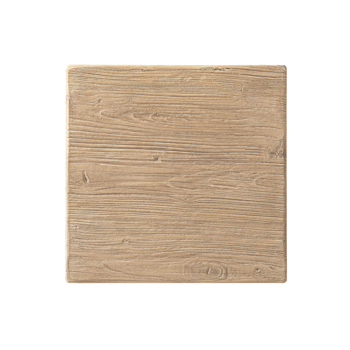 Hawthorne 18" Square Reclaimed Elm Trestle Side Table