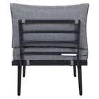TREXM 6-Piece Outdoor Sectional Sofa Set with Round Nesting Tables