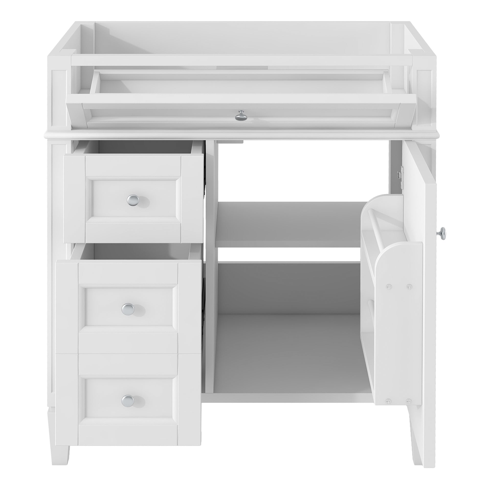 30'' Bathroom Vanity Without Top Sink