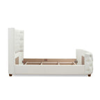 Brooklyn Queen Tufted Panel Bed Headboard and Footboard Set