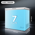 ORIKOOL Chest Freezer 7.0 Cu.ft