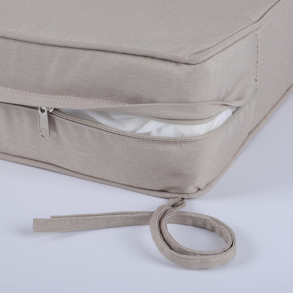 Outdoor Loveseat Cushion Set 48 x 24 Inch
