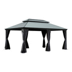 12'x18' Hardtop Gazebo with Resin Roof