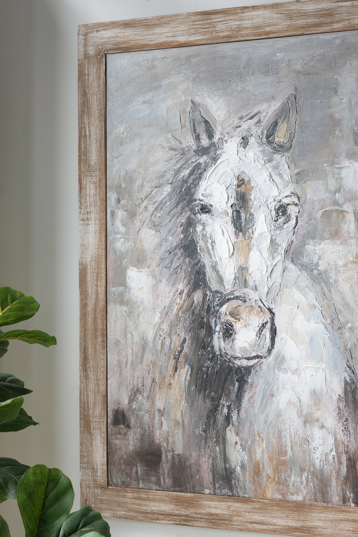 Hand-Painted Horse Artwork