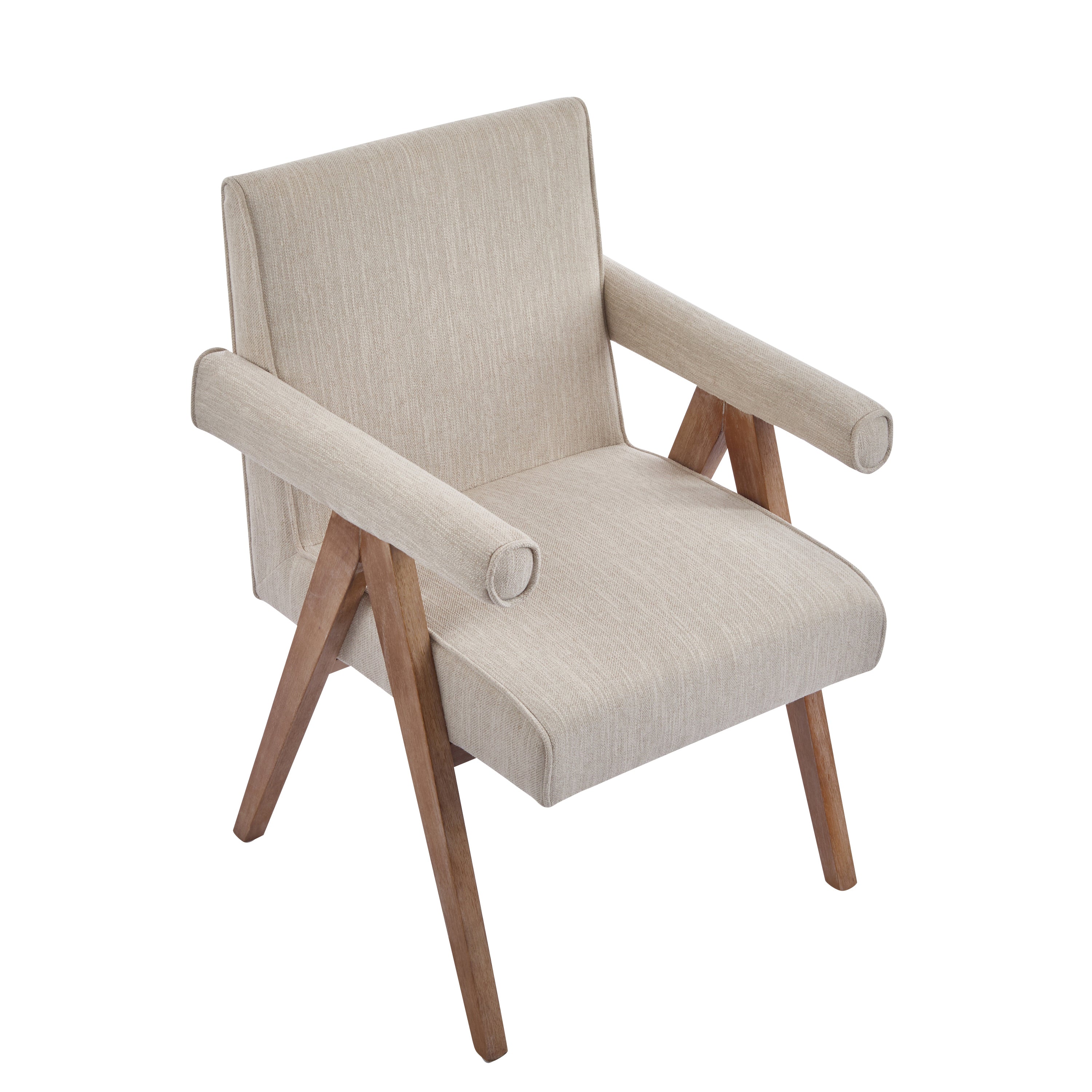 Poppy Fabric Dining ArmChair