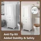 71-Inch Tall Freestanding Bathroom Vanity
