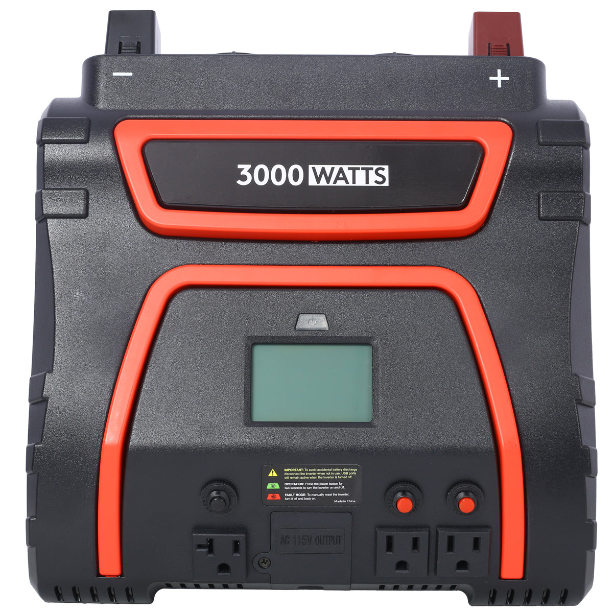 3000 Watts Power Inverter Modified Sine Wave Car LED Display