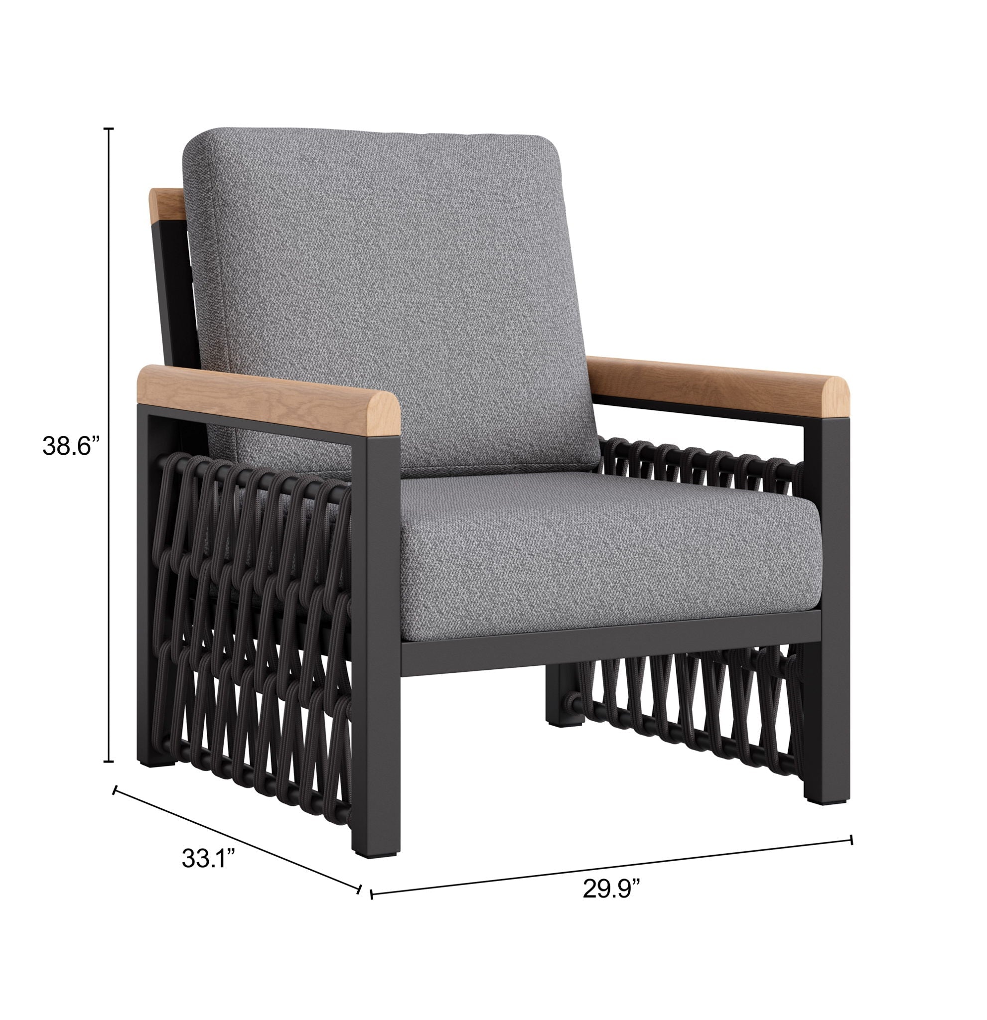 Naru - Accent Chair - Gray