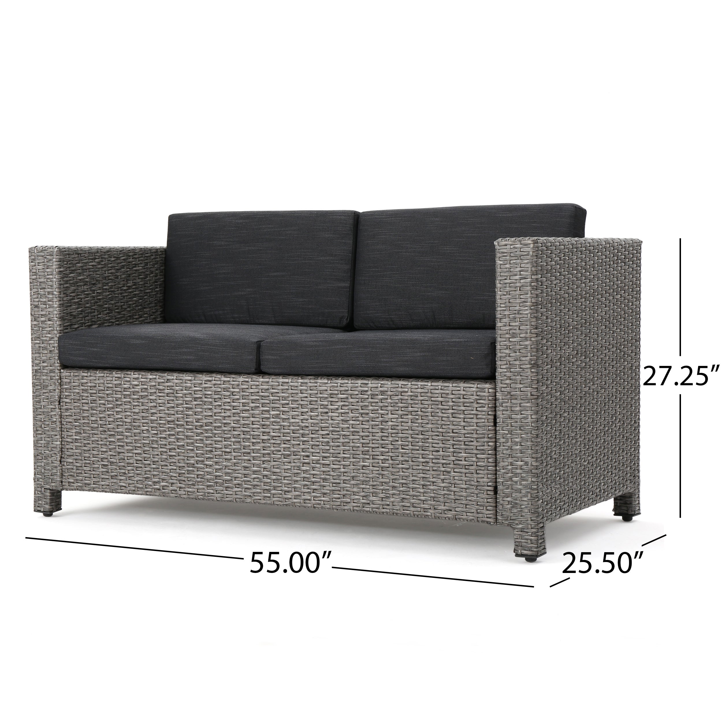 Puerta 4-Piece Outdoor Wicker Sofa Set