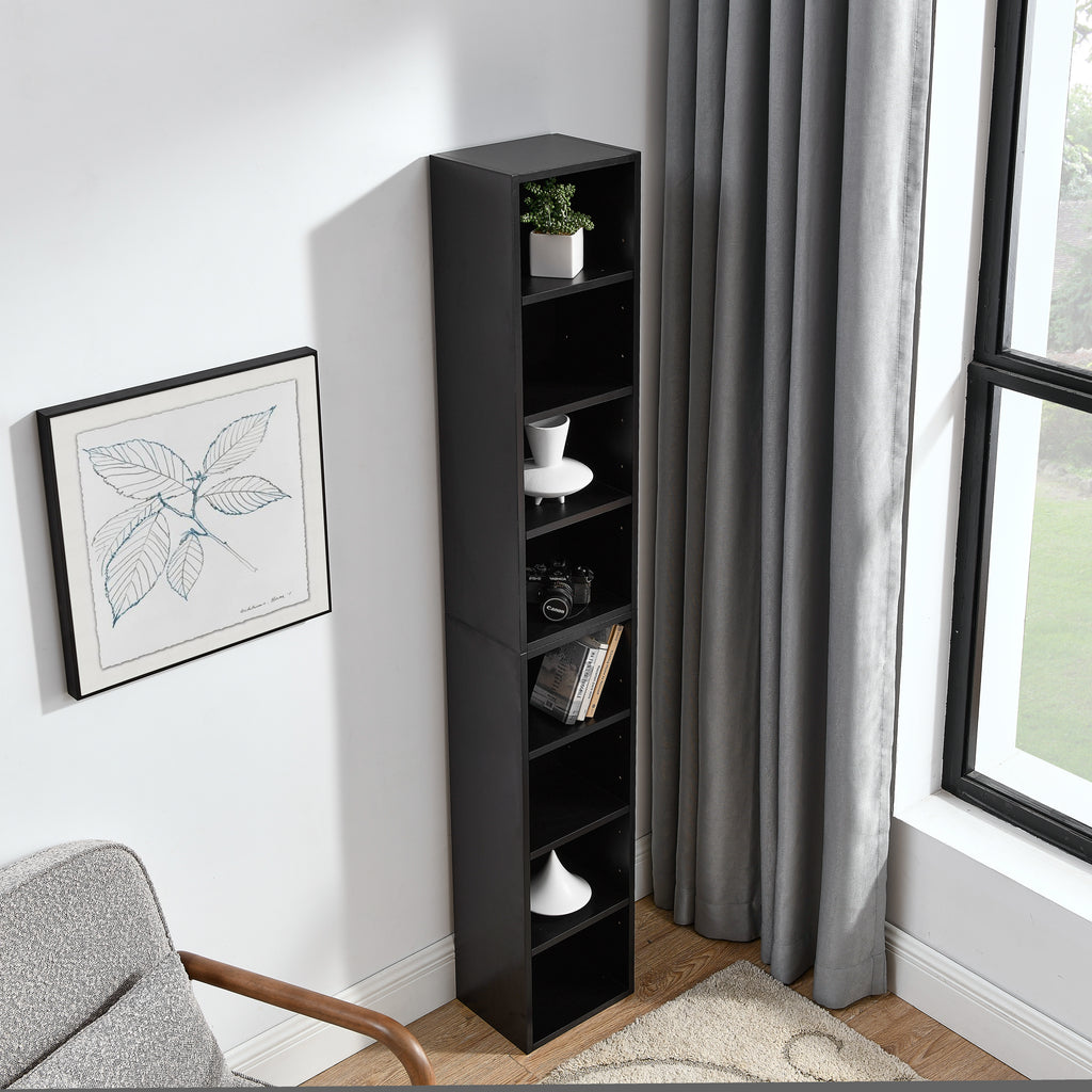8-Tier Media Tower Rack