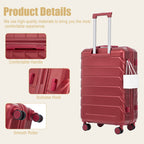 28 Inch ABS Hard Shell Large Travel Checked Luggage