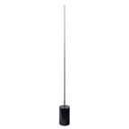Prism Brassed Gold LED Floor Lamp