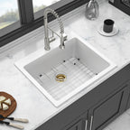 Quartz Kitchen Sink - 25 x 22" x 9.65"