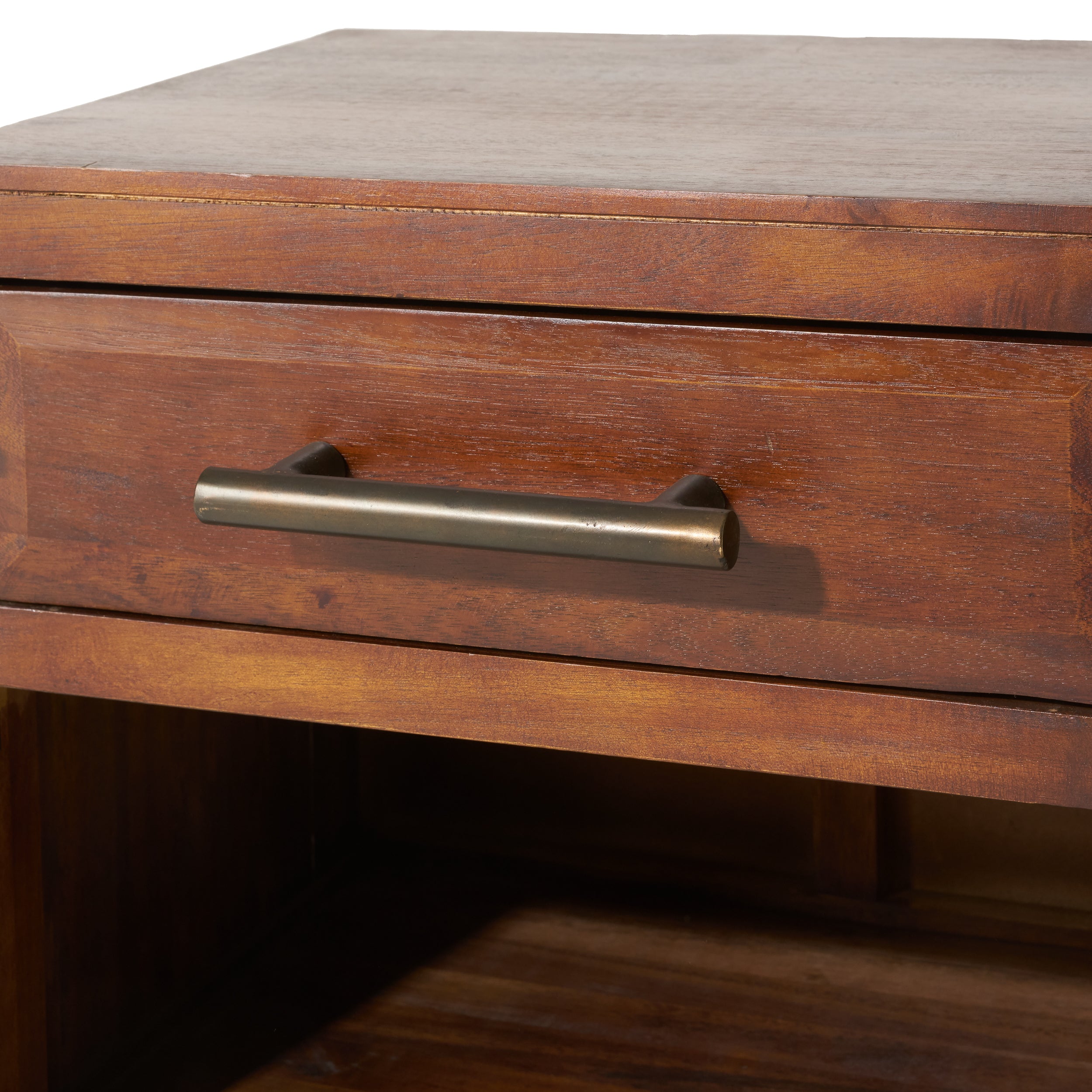 Acacia Wood End Table