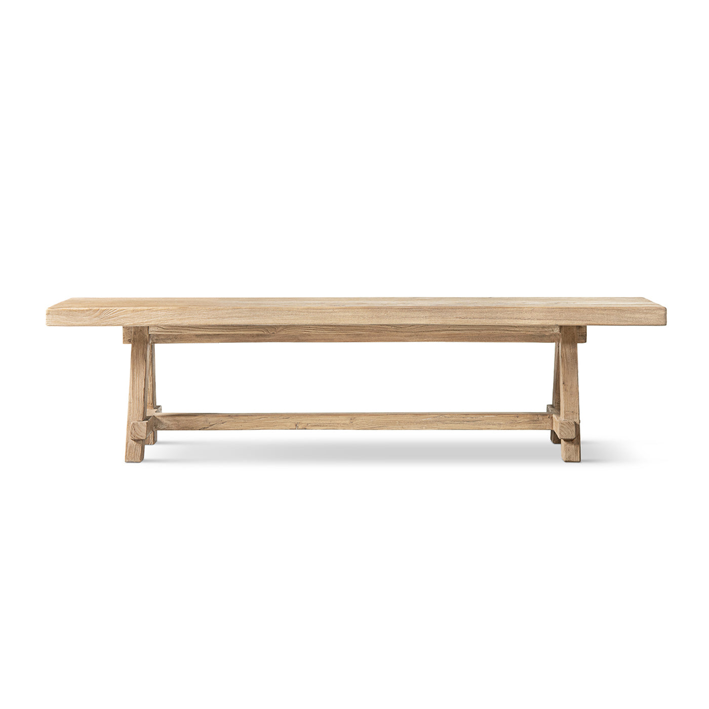Hawthorne 72" Reclaimed Elm Trestle Dining Bench